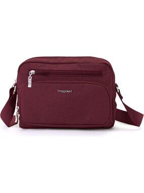 Lightweight RFID Crossbody Purse with Built-In Wallet & Adjustable Strap